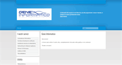 Desktop Screenshot of geneinformatico.it